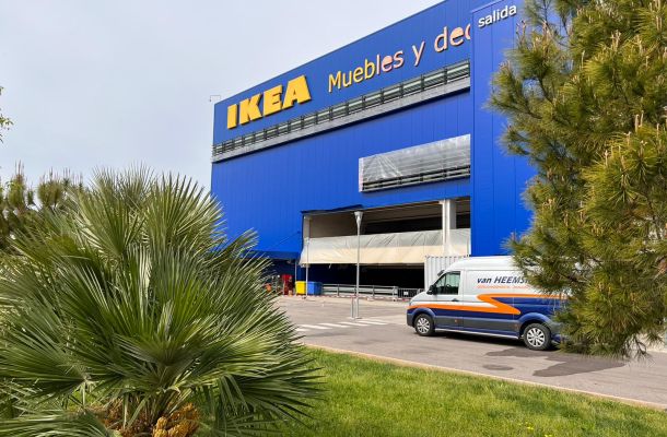Overspuiten gevels Ikea Valencia (ES)